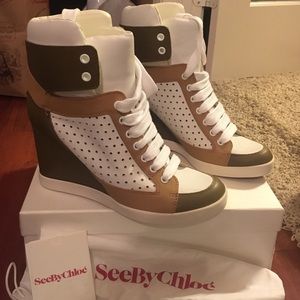 Chloe - SeeByChloe wedge sneakers
